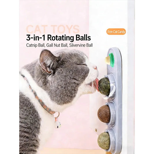 Multifunctional Cat Sugar Lickable Treats & Interactive Cat Toy | Stress Relief Pet Supplies with Assorted Flavors