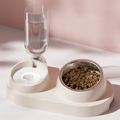 Pet Bowls. Automatic Water Dispenser Feeder. Cat/Dog Food/Water Bowl. Non-Slip Pet Feeding.