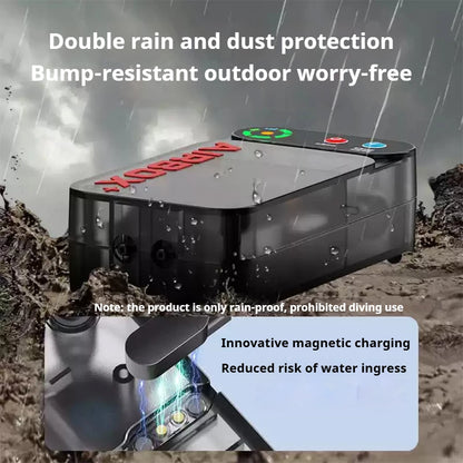 Aquarium Air Pump. Small Oxygen Pump, Lithium Battery, Magnetic Charging. Household, Outdoor. Waterproof & Portable. Silent