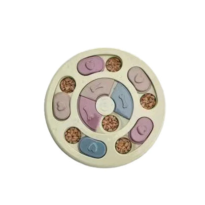 Dog Treat Puzzle Toy. Food Dispenser, IQ Training, Mental Enrichment, Slow Feeder. Interactive Pet Game for Small/ Medium/ Large Dogs