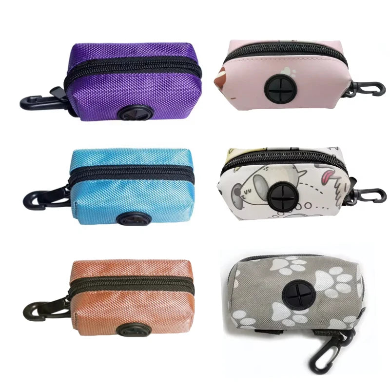 Dogs Waste Poop Bags. Pet Dog Pooper Scooper Bag Holder. Mini Travel Garbage Bag Dispenser. Pet Cleaning Tools