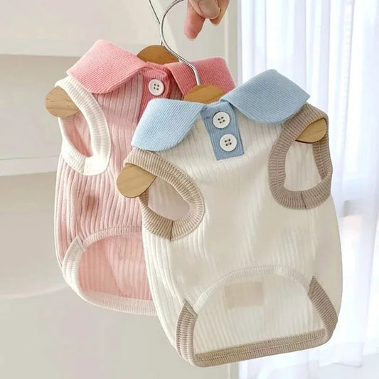 Summer Clothes for Dogs. Puppy Shirt Blouse. Spring Pets Sweatshirt. Fashion Apparel