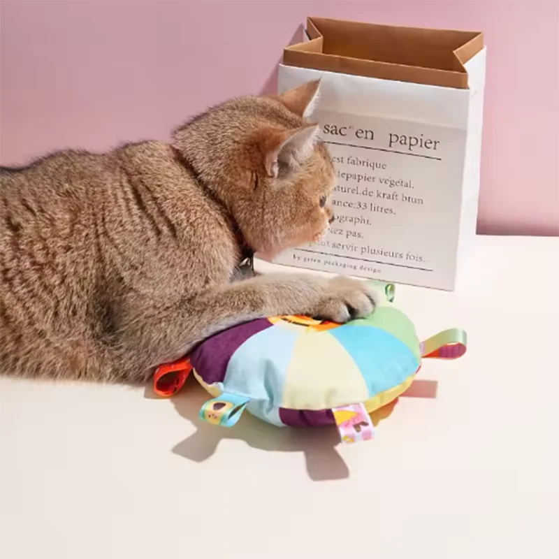 Dog sounding plush toy bell. Cartoon toy. Puppy/small dog Teddy. Teeth grinding toy. Wear-resistant bite-resistant pet toy