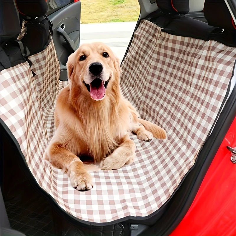 Pet Car Mats. Waterproof Car Seat Protection.  Dog Anti-Scratch Car Mats. Leather Seat Wear.