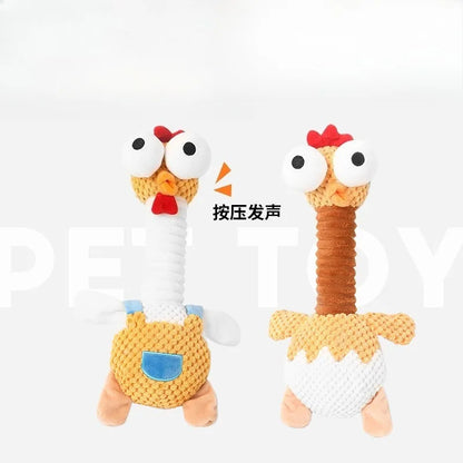 Pet Toys Large, Medium and Small Dogs. Bone Simulation, Biting Sound. Molar Cleaning, Cotton Rope, Stuffy Plush Toy.