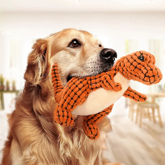 Cats and Dogs Pet Plush Dinosaur Toys. Interactive Dog Chew Toys. Plush Stuffing. Dog Toys for Small Dogs
