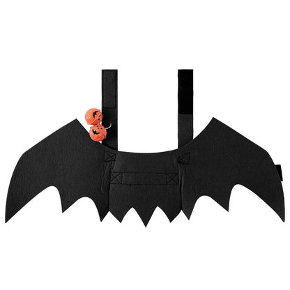 Dog Costumes. Bat Wings. Chest and Back Strap. Pet Costume for Halloween. Halloween Pet Decoration