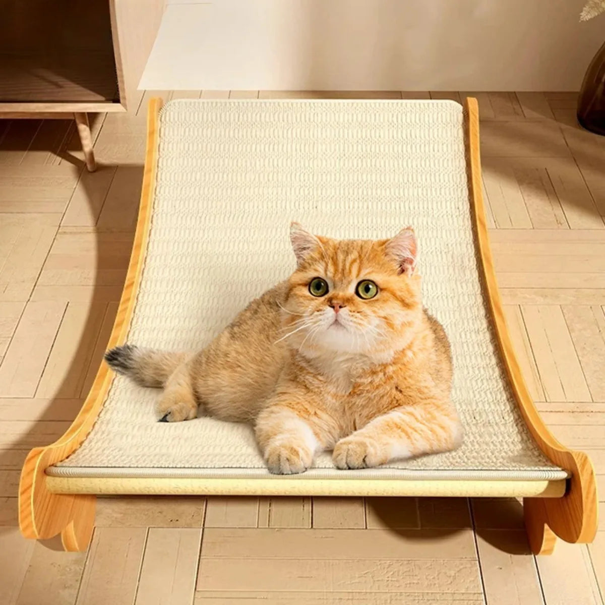 Wooden Cat Scratching Pads, Multifuction. Cats Sleeping Bed Detachable Wear-resistant Cat Scratch Board. Kitten Grinding Cats Toys