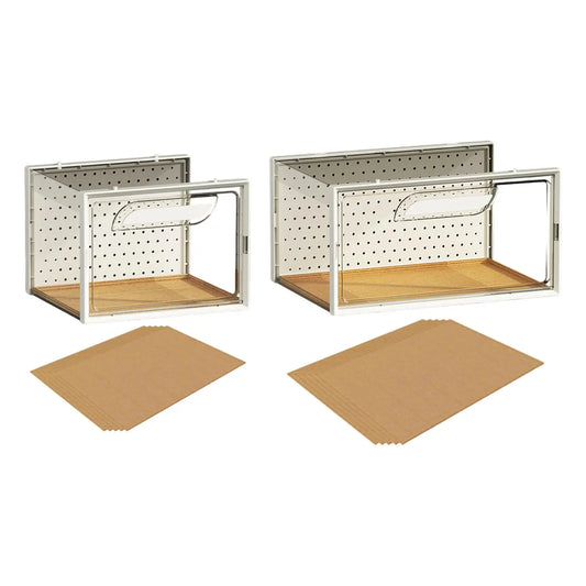 Reptile Terrarium. Breathable Habitat Case. Professional Reptile Breeding Box. Cage for Snake's & Spiders