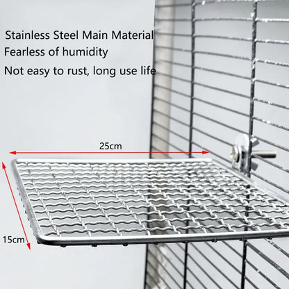 Stainless Steel, Raw Wood Fork Tree Branch/ Stand Rack. Squirrel, Bird & Hamster Branch/ Perches. Chew Bite Toys Stick