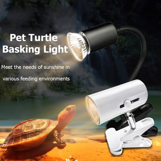 UVA + UVB Reptile Lamp Pet Amphibians. Lizards Heating Bulb, Turtle Basking Lights for House Turtles