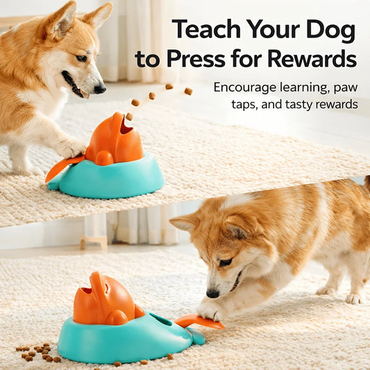 Dog Interactive Treat Dispenser Set. Educational And Leak-Proof Feeding Toy. Indoor Energy-Burning, Training And Reward Toy