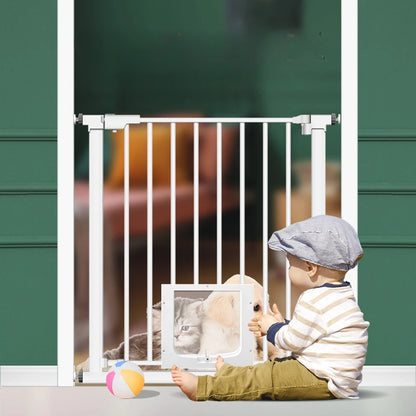 Dog Fence Portable 2-way Door Pet Fence, Indoor. Isolation Fence, Multi Functional, Household. Small Medium-sized Pet Barrier Product