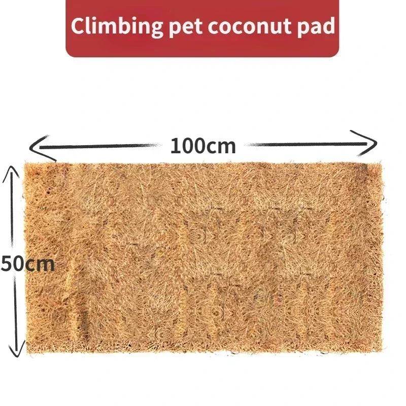 Reptile Carpet. Natural Coconut Fiber Coir. Tortoise Mat for Pet Terrarium Liner. Lizard , Snake, Chamelon & Turtle