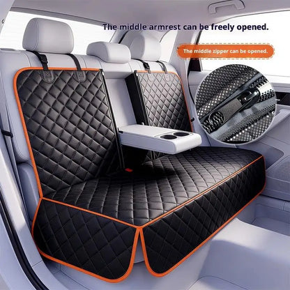 Car Seat Pet Cover for Dogs/Cats. Waterproof, Nonslip Mat. Heavy Duty Protector for Outdoor Travel