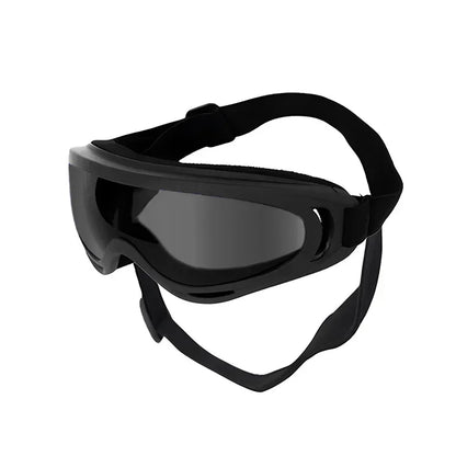Pet Goggles, Adjustable, Anti UV Glare, Windproof Sunglasses for Dogs. Outdoor Hiking, Running, Beach. All Breeds Eye Protection, Black