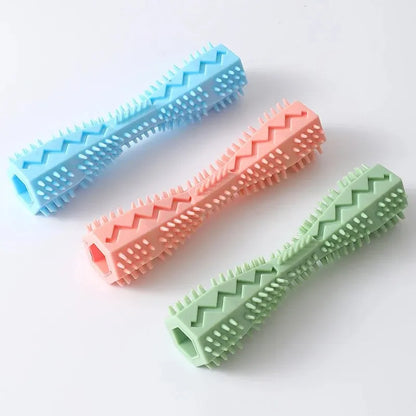 1PC Dog Chew Toy. Pet Chew Leaky Toy. Dog Toothbrush, Grinding Teeth Cleaning Stick.