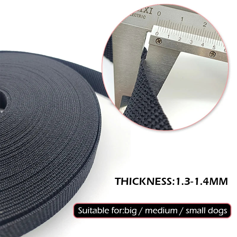 Long Dog Leash, 15M, 20M, 30M, 10M, 5M. Big or Small Pet Belt Training Lead Rope 30, 20 ,15, 10 & 5 Meters.