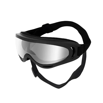 Pet Goggles, Adjustable, Anti UV Glare, Windproof Sunglasses for Dogs. Outdoor Hiking, Running, Beach. All Breeds Eye Protection, Black