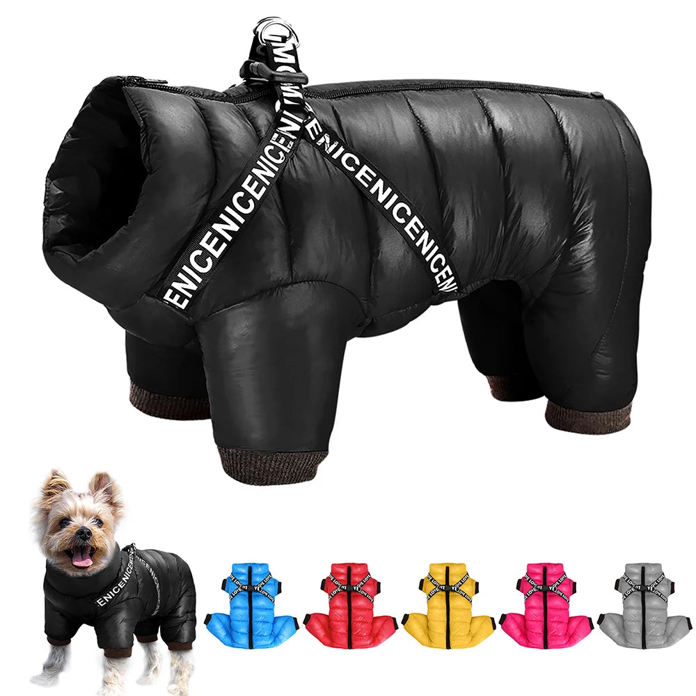 Winter Pet Dog Clothes. Super Warm Dog Jacket/Coat, Waterproof, Small/Medium/Large Dogs. Pet Clothing Jumpsuit For French Bulldog. Multible colors & sizes.