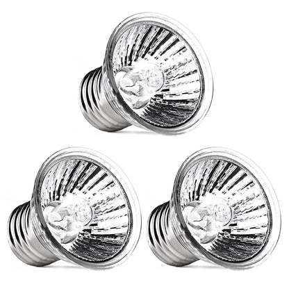 UVA + UVB Reptile Lamp Pet Amphibians. Lizards Heating Bulb, Turtle Basking Lights for House Turtles