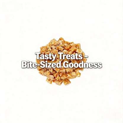 Snowflake Chicken Bites Dog Treats 100g – Crunchy Bite-Sized Snack, Soft Texture, Delicious Training Reward for Dogs
