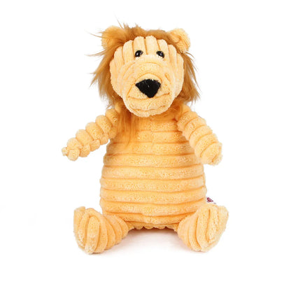 Pet Dog Molar Toy Vent. Training. Corduroy Monkey, Pig, Voice Plush Toy, Dog Tooth Cleaning. Toys for Large Dogs