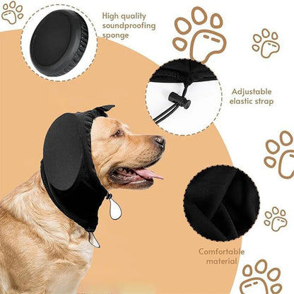 Dog Ear Covers. Waterproof & Soundproof Dog Ear Muffs for Noise, Water and Debris Protection. 360° Enveloping, Comfortable Dog Ear Warp