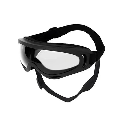 Pet Goggles, Adjustable, Anti UV Glare, Windproof Sunglasses for Dogs. Outdoor Hiking, Running, Beach. All Breeds Eye Protection, Black