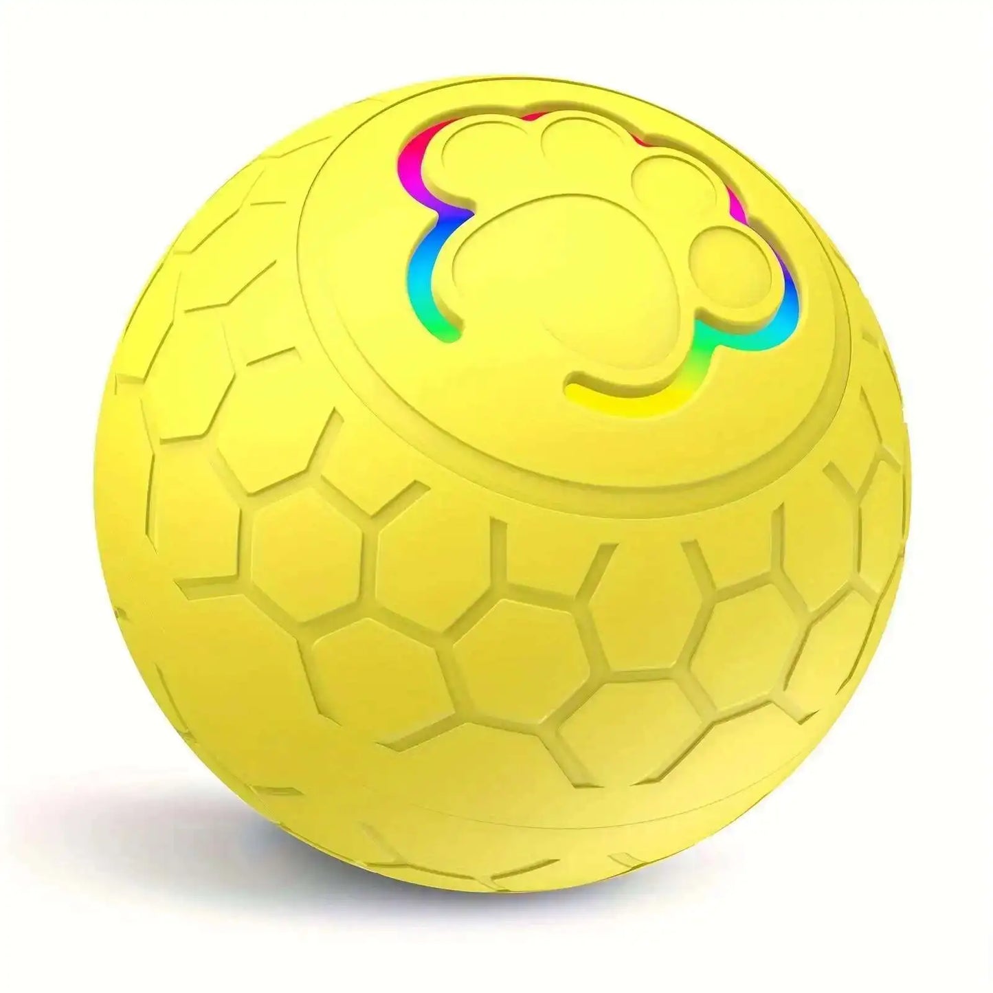 Smart Dog Interactive Toy Ball. Electronic Pet Toy Ball. USB Automatic Bouncing Rolling Toy With RGB Lights.