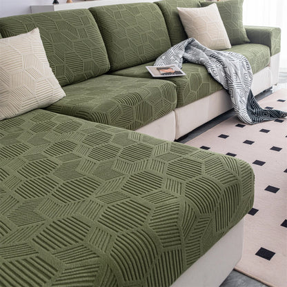 1Piece Universal Stretch Sofa Cover. Cushion Cover, For Living Room. Pet Friendly
