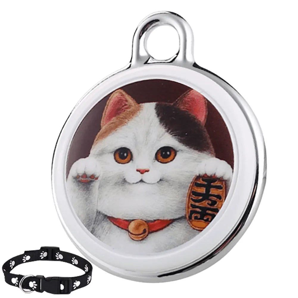 Pet Anti-Lost GPS Tracker. Bluetooth, Waterproof, Smart Locator For Cats/Dogs. Long Distance, Real-Time Tracking For Android IOS