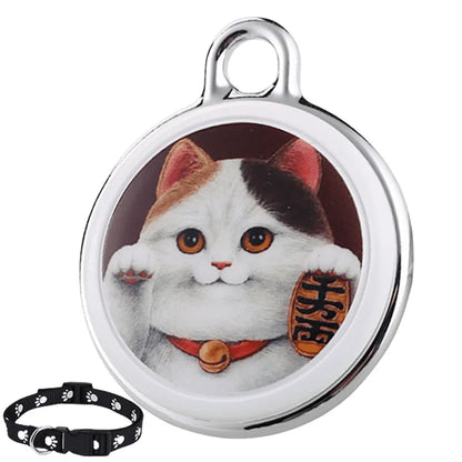Pet Anti-Lost GPS Tracker. Bluetooth, Waterproof, Smart Locator For Cats/Dogs. Long Distance, Real-Time Tracking For Android IOS