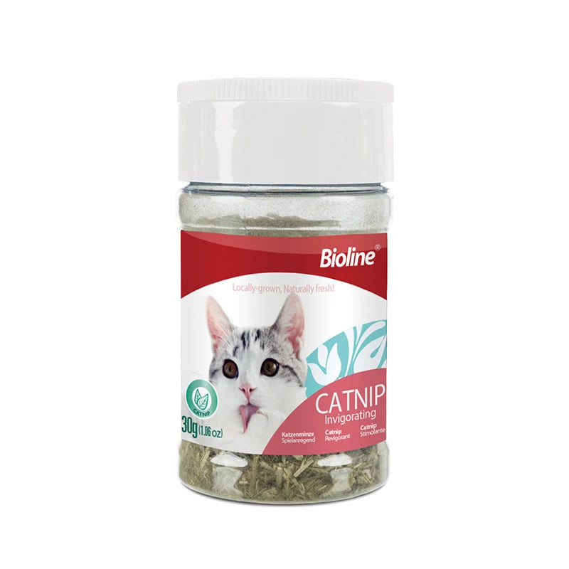 Catnip for Cats. Natural Dried Cat Mint Leaves. 20g Organic Catnip Treat. Relieves Stress Encourages Play. Kitten Toys
