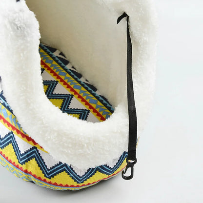 Classic Pet Carrier For Small Dogs. Cozy, Soft Puppy/Cat/Dog Bags. Backpack, Outdoor Travel Pet Sling Bag.