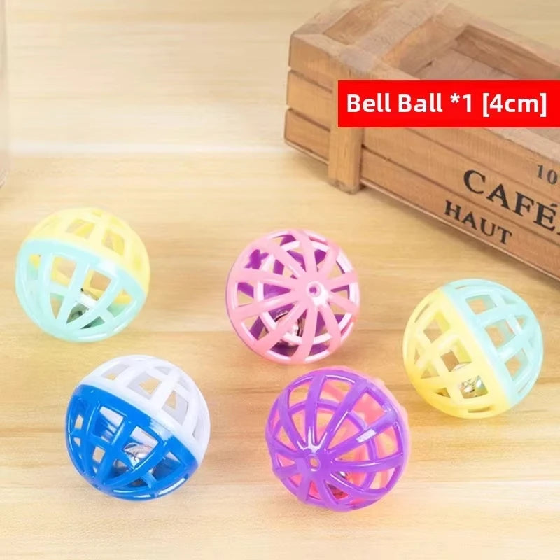 Cat Puzzle Toy. Felt Puzzle Box With Ball. Indoor Sports Entertainment. Hunting Cat Toys
