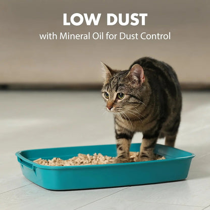 Natural Clumping Cat Litter for Odor Control, Multi-Cat Formula, 18 lb Bag