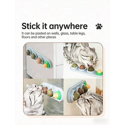 Multifunctional Cat Sugar Lickable Treats & Interactive Cat Toy | Stress Relief Pet Supplies with Assorted Flavors