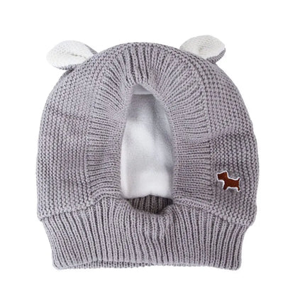 Quiet Dog Ear Muffs. Noise Protection. Pet Ear Covers. Knitted Hat. Anxiety Relief, Winter Warm Earmuffs For Medium Large Dogs. New