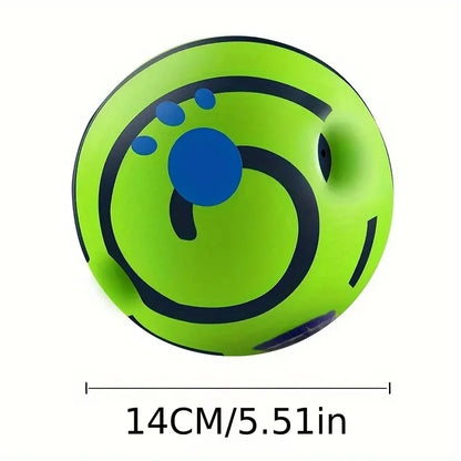 Funny Interactive Giggle Ball - Balls for Dog IQ Training, Pet Interactive Toy, Stimulating Play, Mental Stimulation, and Exercise