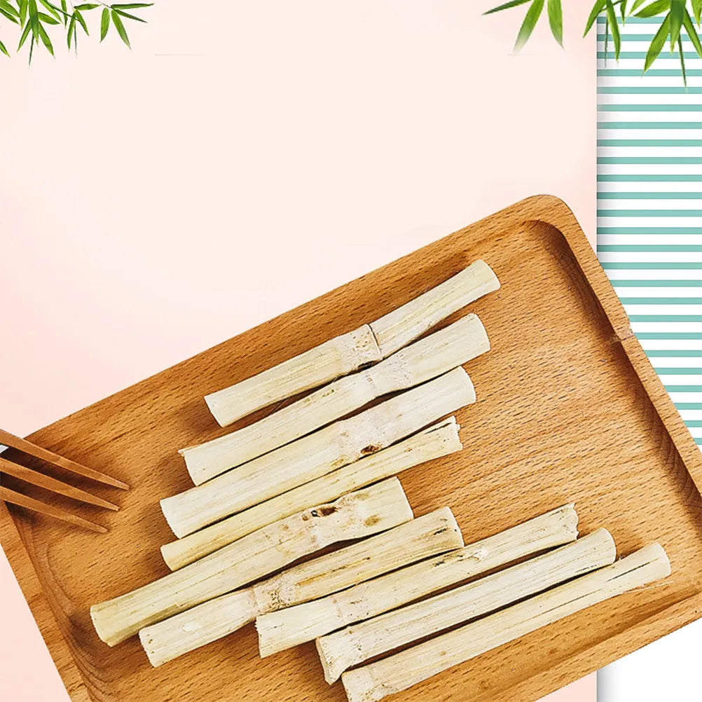 500G Bamboo Cane Based Chew Stick for Pet Teeth. Flavored Small Animal Grinding Snack for Bunny, Hampster & Chinchilla Enrichment