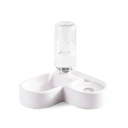 Double Dog and Cat Bowl-Pet and Food Bowl Set with Pet Feeding Bowl Suitable for Cats and Small Dogs