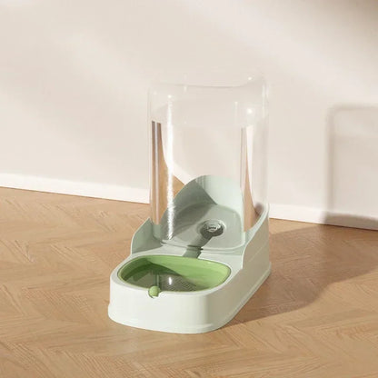 Dog/Cat Water Fountain. Large Capacity Pet Feeder. Gravity Food Feeder Gravity Water Fountain for Cats