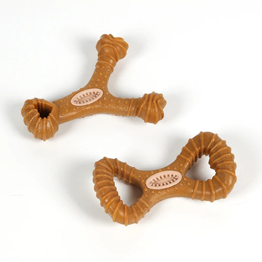 Dog Toy. Is Durable and Chew-Resistant, Dispenses Treats, Grinds Teeth, Cleans Teeth, Educational and Interactive Pet Supplies