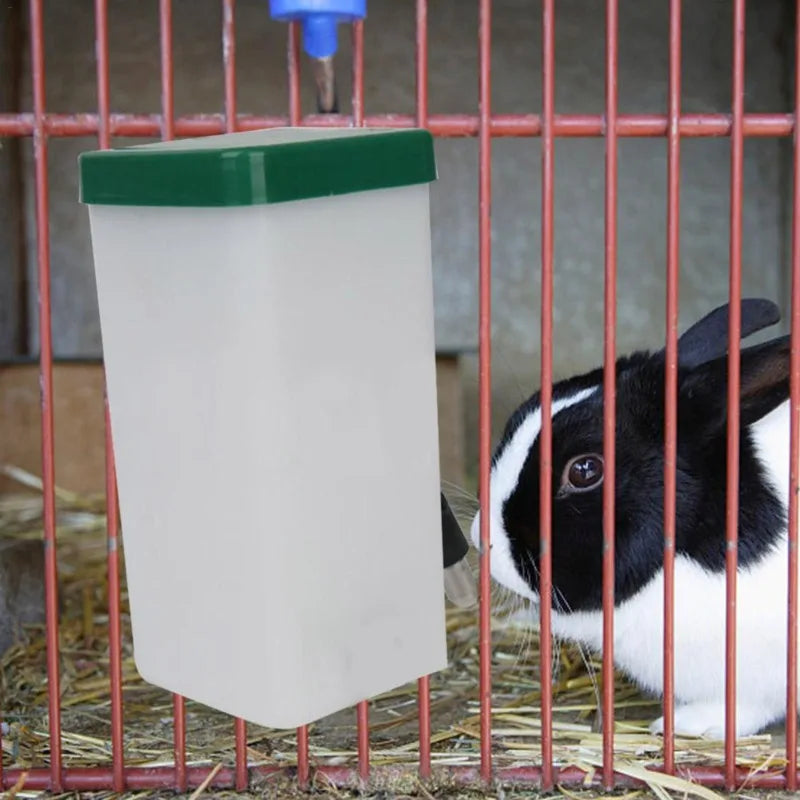 Pet Drinker Water Bottle Dispenser Feeder Hanging Pet Dog Guinea Pig Squirrel Rabbit Drinking Head Pipe Fountain Pets Supplies