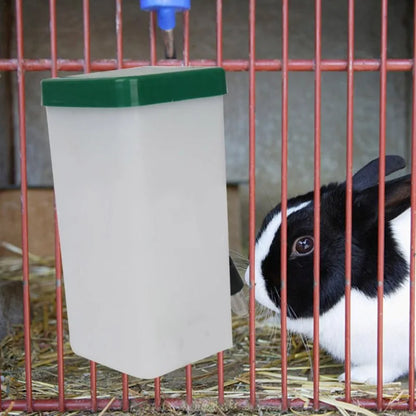 Pet Drinker Water Bottle Dispenser Feeder Hanging Pet Dog Guinea Pig Squirrel Rabbit Drinking Head Pipe Fountain Pets Supplies