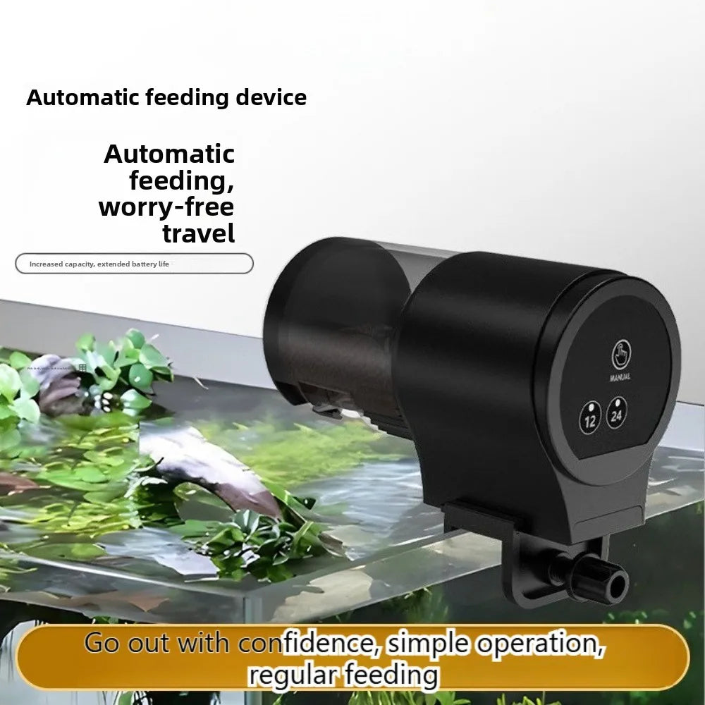 Fish Tank Supplies. Fish Food Dispenser, Automatic Feeder Aquarium Accessories.