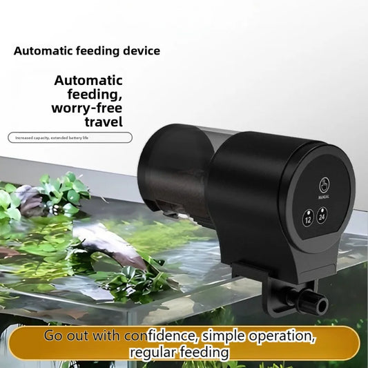 Fish Tank Supplies. Fish Food Dispenser, Automatic Feeder Aquarium Accessories.