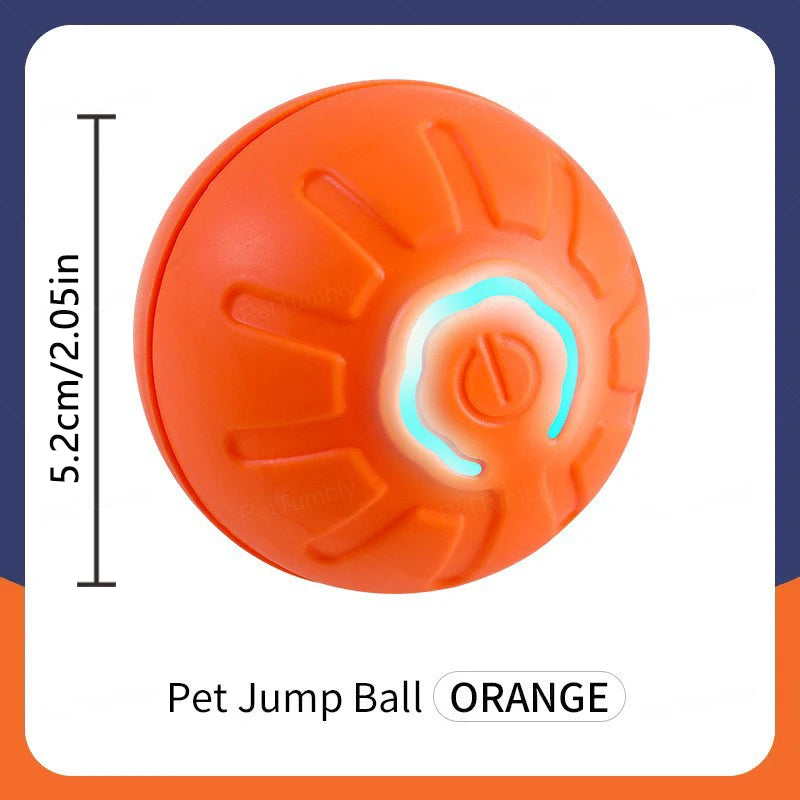 Smart Dog Toys. Electronic Ball, Interactive Pet Toy, Moving Ball. USB Automatic Moving Bouncing for Dogs and Cats