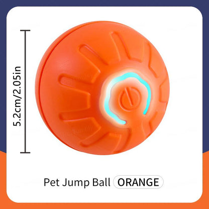 Smart Dog Toys. Electronic Ball, Interactive Pet Toy, Moving Ball. USB Automatic Moving Bouncing for Dogs and Cats